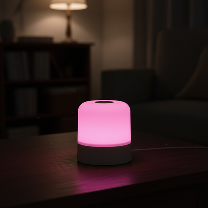 Lampe de chevet LED rechargeable – 16 couleurs, contrôle tactile et télécommande