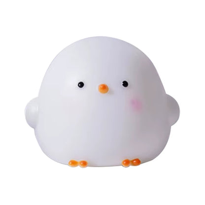 Veilleuse Poussin LED – Lumière Chaude & Déco Ambiance