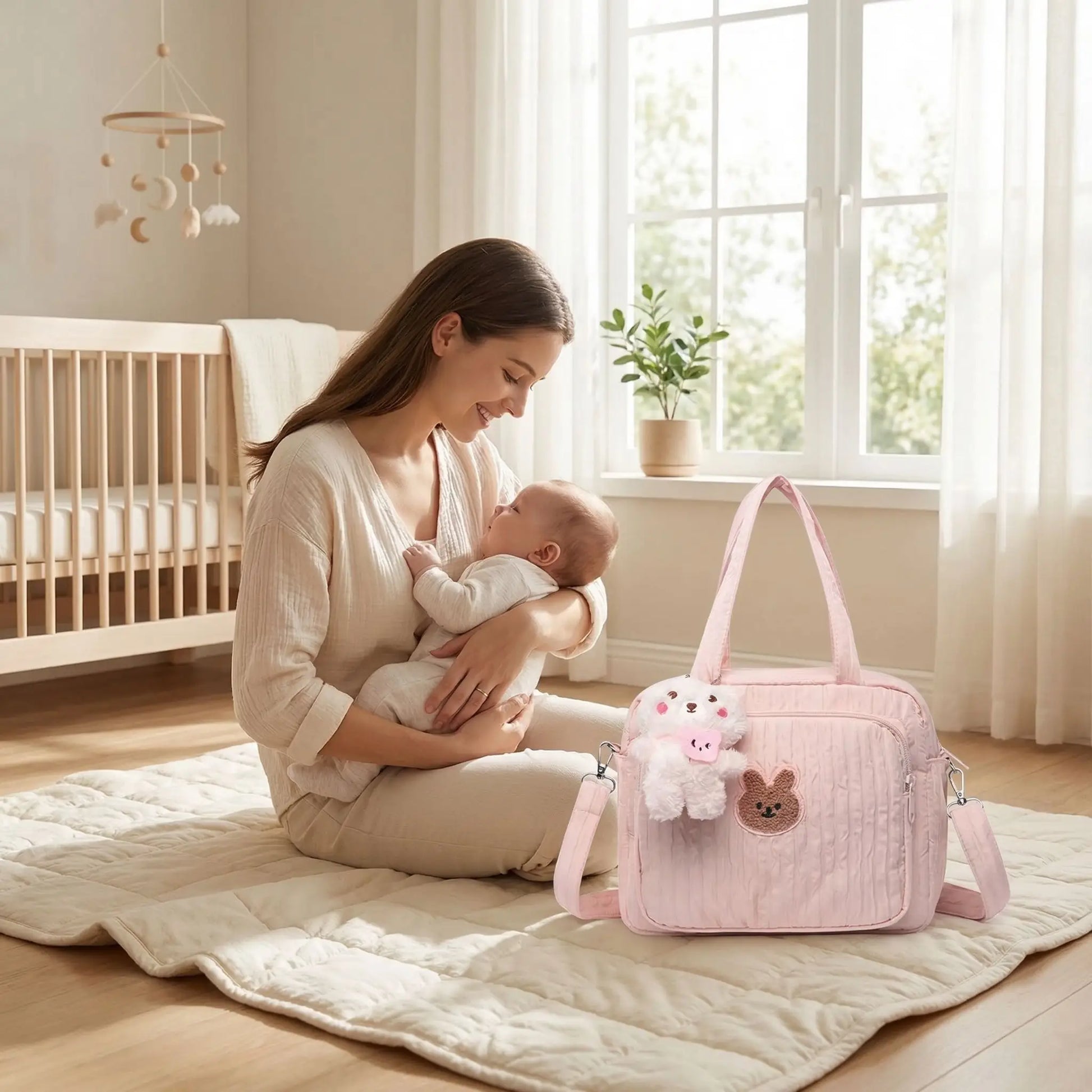 sac a langer gaze de coton  de voyage