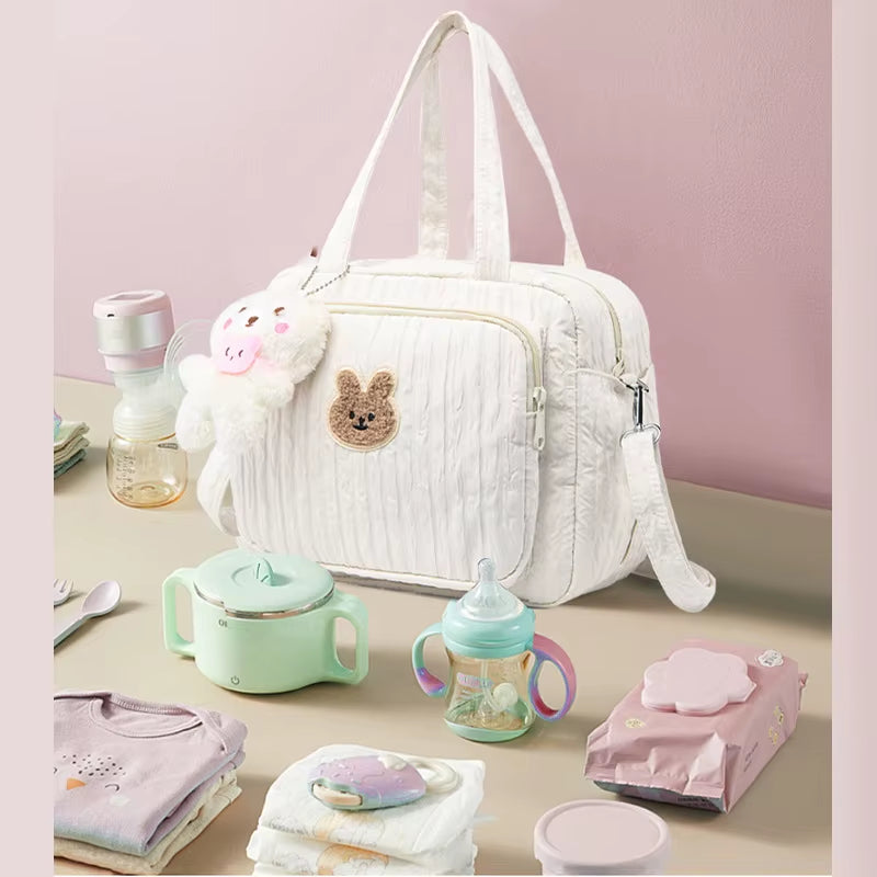 sac a langer gaze de coton blanc