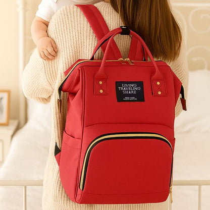 sac à langer rouge