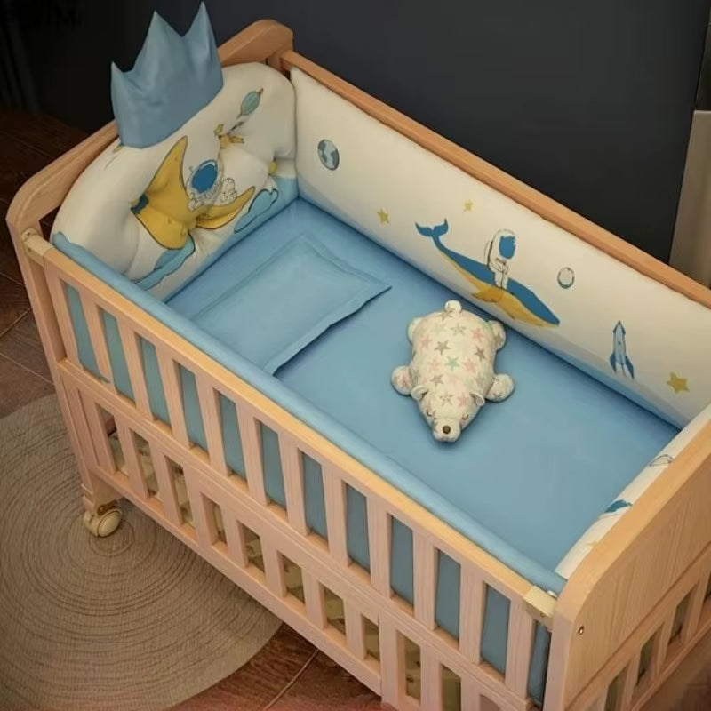 Berceau en Bois pour Bébé | Évolutif Naturel