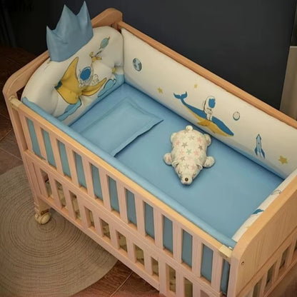 Berceau en Bois pour Bébé | Évolutif Naturel