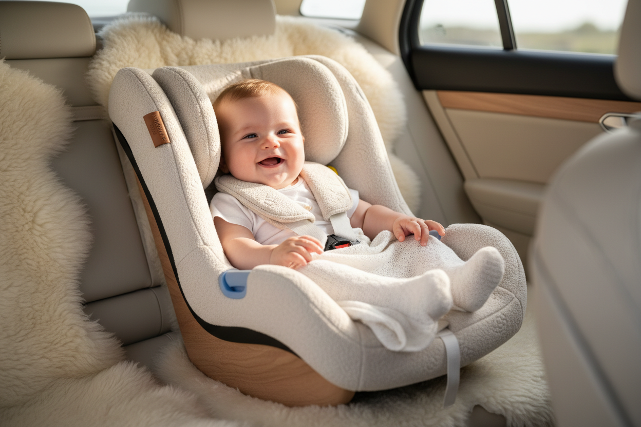 Siège auto - bébé confortable