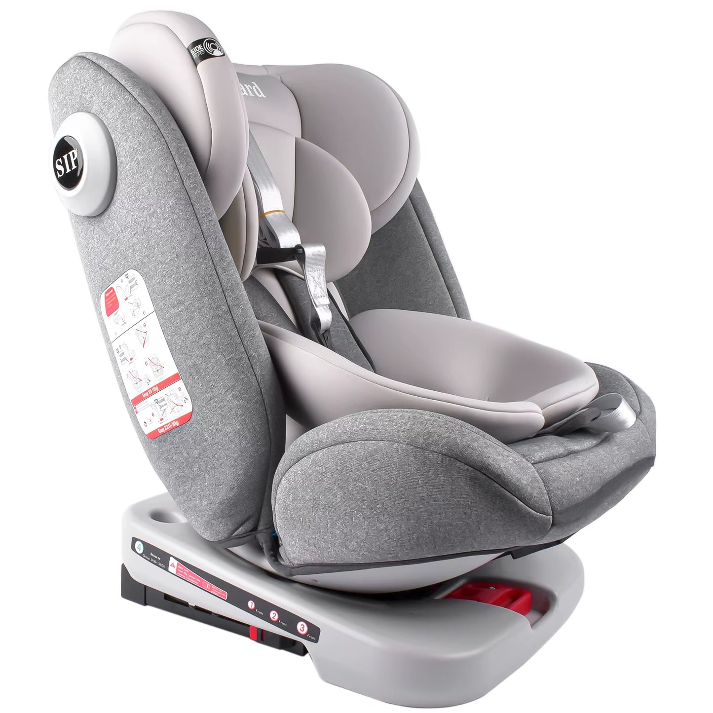 Siège auto bébé pivotant 360° ISOFIX | Évolutif 0-12 ans