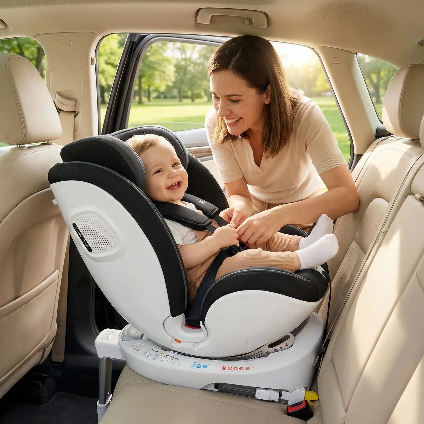 Siège Auto Bébé 0+/123 Pivotant 360° | SecuRotate