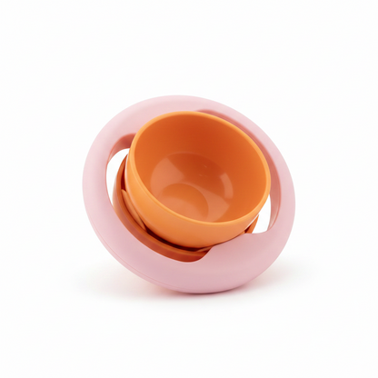 Bol Gyroscopique Anti-Renversement pour Bébé – Rotation 360° Sans BPA